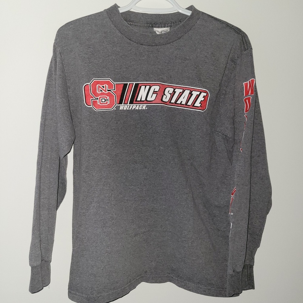 Vintage The Cotton Exchange North Carolina State Long Sleeve‎ Shirt Size Medium